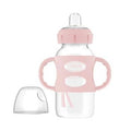 Pacha con Boquilla y Agarradores 9oz Cuello Ancho, Color Rosado Claro - Kinder Guatemala - 