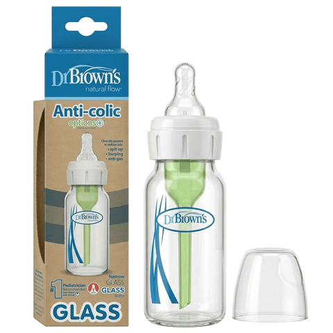 Pacha de Vidrio Options PLUS 4oz Cuello Delgado - Kinder Guatemala - 