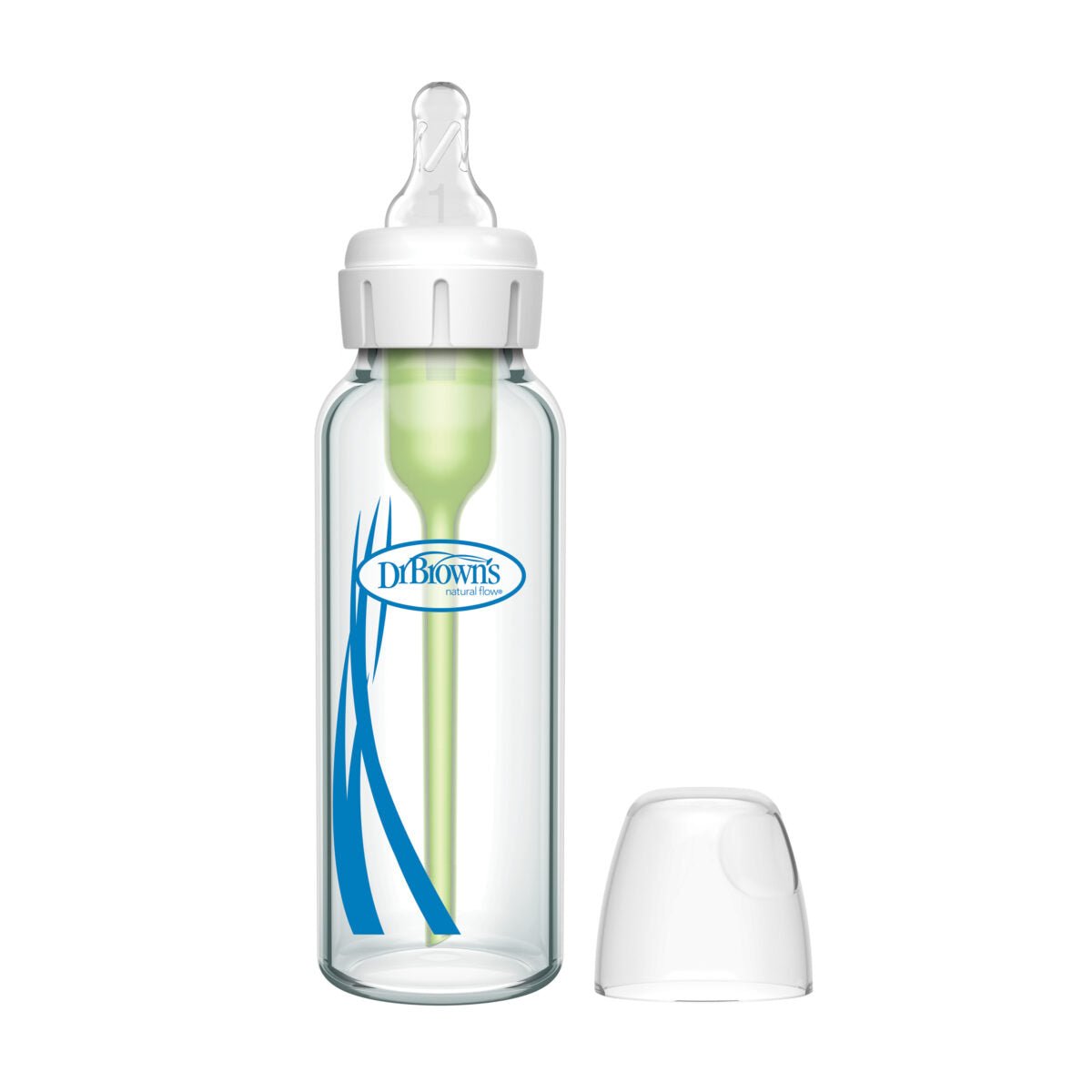 Pacha de Vidrio Options PLUS 8oz Cuello Delgado - Kinder Guatemala - 