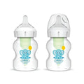Pacha Options PLUS 5oz Cuello Ancho Diseño de Elefante, 2 - pack - Kinder Guatemala - 