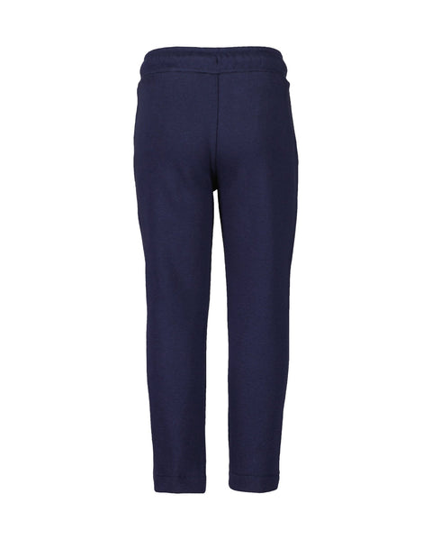 Pantalón Blue Seven con bolsillos lateral y cintas en la cintura color azul para niño - Kinder Guatemala - Pantalones