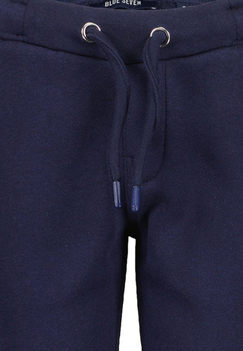 Pantalón Blue Seven con bolsillos lateral y cintas en la cintura color azul para niño - Kinder Guatemala - Pantalones