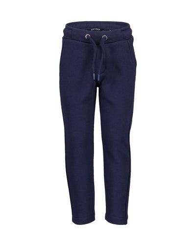 Pantalón Blue Seven con bolsillos lateral y cintas en la cintura color azul para niño - Kinder Guatemala - Pantalones