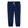 Pantalon Carters con cordon en la cintura y bolsa trasera azul para niño - Kinder Guatemala - 