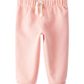 Pantalón Carters con pitas color rosado de fleece para niña - Kinder Guatemala - Pantalones