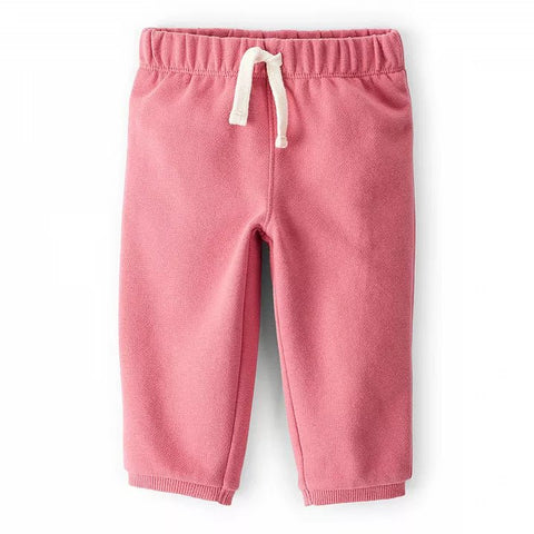 Pantalón Carter's con pitas de fleece color rosa para infant niña - Kinder Guatemala - Pantalones, shorts y mas