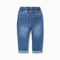 Pantalón Zippy de lona celeste con cintas - Kinder Guatemala -