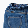 Pantalón Zippy de lona celeste con cintas - Kinder Guatemala -