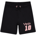 Pantaloneta Messi con cinta ajustable logo de messi 10 color negro unisex - Kinder Guatemala - Pantaloneta
