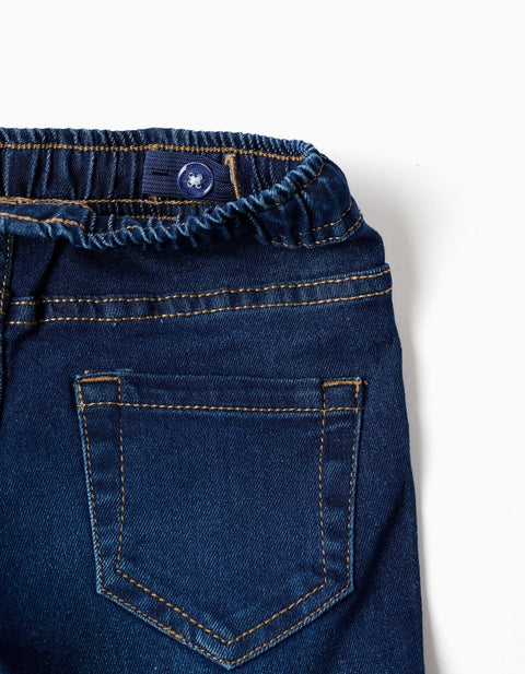 PANTS DENIM, BLUE, 6/9M - Kinder Guatemala -
