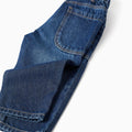 PANTS DENIM, DARK BLUE DENIM, 6/9M - Kinder Guatemala -