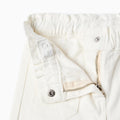 PANTS TWILL, BLANCO, 12/18M - Kinder Guatemala -