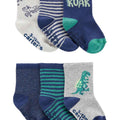 Paq. de 6 pares de calcetines diseño de dinosaurio, niño - Kinder Guatemala - Calcetas y Calcetines