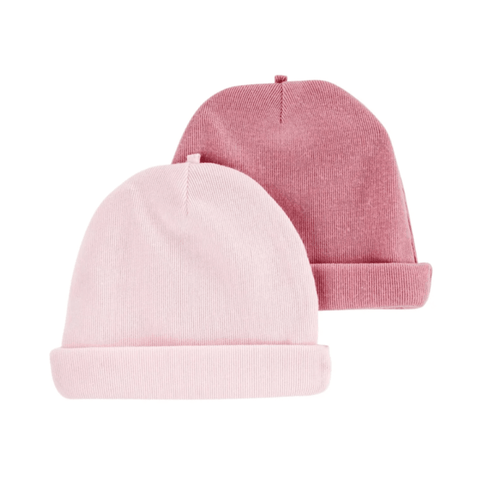 Paquete Carters Accesorios 2 gorros multicolor para niña - Kinder Guatemala - 