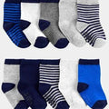 Paquete de 10 pares de calcetines tipo crew Carter's - Kinder Guatemala - Calcetas y Calcetines