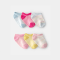 Paquete de 6 calcetas Carter's para niña diferentes diseños - Kinder Guatemala - calcetas 6 pack niña
