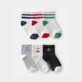Paquete de 6 calcetines Carter's tipo tobilleros para niño - Kinder Guatemala - camisetas para playa