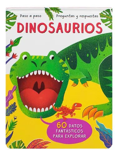 PASO A PASO DATOS ASOMBROSOS DINOSAURIOS - YOYO BOOKS - Kinder Guatemala - 