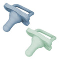 Pepe de Silicón 0 - 6 Meses Azul y Verde, 2 - pack Dr Brown's - Kinder Guatemala - Pepe