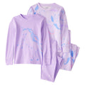 Pijama Carters 4 piezas:2 blusas manga larga y 2 pantalones estampados color lila para niña - Kinder Guatemala - Pijamas