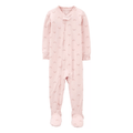 Pijama Carters con pies y zipper diseño de arcoiris rosada niña - Kinder Guatemala - 