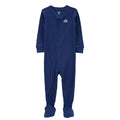Pijama Carters con pies y zipper diseño de carro de algodón color azul para niño - Kinder Guatemala - Pijama con pies