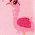 Pijama Carters con pies y zipper diseño de flamenco color rosado de algodón para niña - Kinder Guatemala - Pijama con pies
