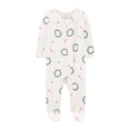 Pijama Carters con pies, zipper de dos vias diseño navideño - Kinder Guatemala - Pijama con pies.