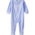 Pijama Carters con zipper y pies color celeste para niña - Kinder Guatemala - Pijamas
