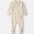 Pijama con Broches Carter's diseño pájaros Algodón marfil para niña - Kinder Guatemala - Para dormir