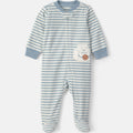 Pijama con Broches Leche y Galletas Carter's Poliéster azul unisex - Kinder Guatemala - Para dormir