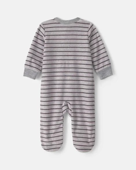 Pijama con Broches Monstruos Carter's Poliéster gris para niño - Kinder Guatemala - Para dormir