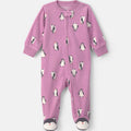 Pijama con Broches Pingüino Carter's Poliéster morado para niña - Kinder Guatemala - Para dormir