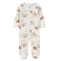 Pijama con pies estampada elefantes - Kinder Guatemala - 