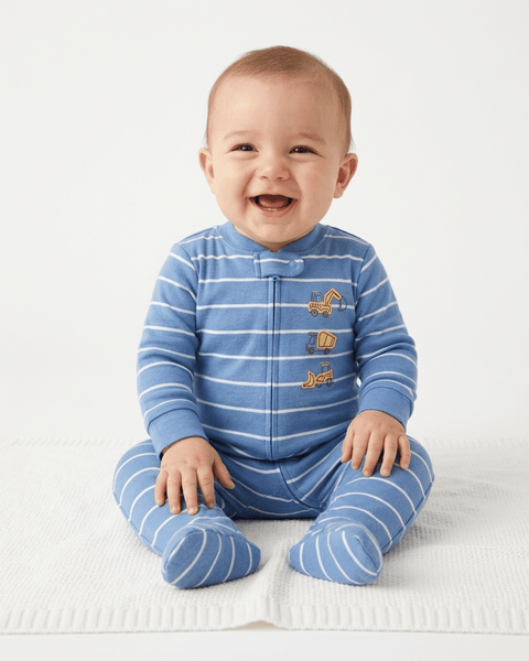 Pijama de algodón líneas Carter's para niño - Kinder Guatemala - pijama de algodón