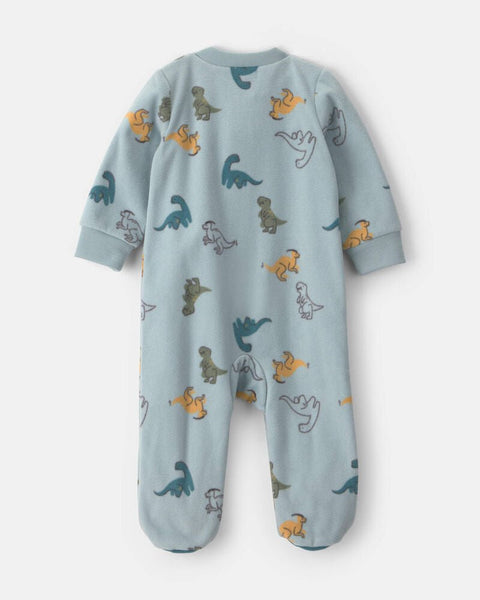 Pijama de dinosaurios Carter's con broches - Kinder Guatemala - Para dormir