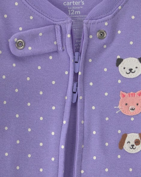 Pijama de Perritos y Gatitos de algodón Carter's - Kinder Guatemala - Para dormir