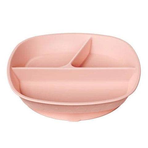 Plato con Ventosa Dr. Brown's Dividido Rosado - Kinder Guatemala -