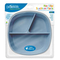 Plato Dividido con Ventosa Dr. Brown's, Azul - Kinder Guatemala -