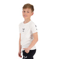 Playera deportiva Messi Manga corta loggo tee Messi color blanco unisex - Kinder Guatemala - Playera deportiva