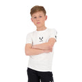 Playera deportiva Messi Manga corta loggo tee Messi color blanco unisex - Kinder Guatemala - Playera deportiva