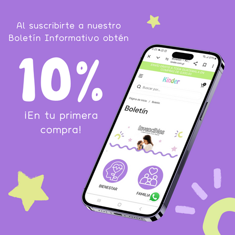 10% en tu primera compra