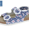 Sandalia bio Beppi, en piel sintética. Abrocha con velcro para calzar y ajustar fácilmente. Plantilla anatómica 100% piel. Suela ultra ligera. - Kinder Guatemala - Sandalias