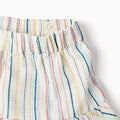 SET TSHIRT STRIPES, BLANCO, 12/18M - Kinder Guatemala -