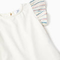 SET TSHIRT STRIPES, BLANCO, 12/18M - Kinder Guatemala -
