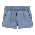 Short Carters con pita en la cintura chambray niña - Kinder Guatemala - 