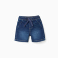SHORTS DENIM, BLUE, 6/9M - Kinder Guatemala -