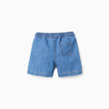 SHORTS LIGHT DENIM, AZUL, 6/9M - Kinder Guatemala -