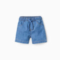 SHORTS LIGHT DENIM, AZUL, 6/9M - Kinder Guatemala -