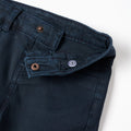 SHORTS TWILL, DARK BLUE, 6/9M - Kinder Guatemala -